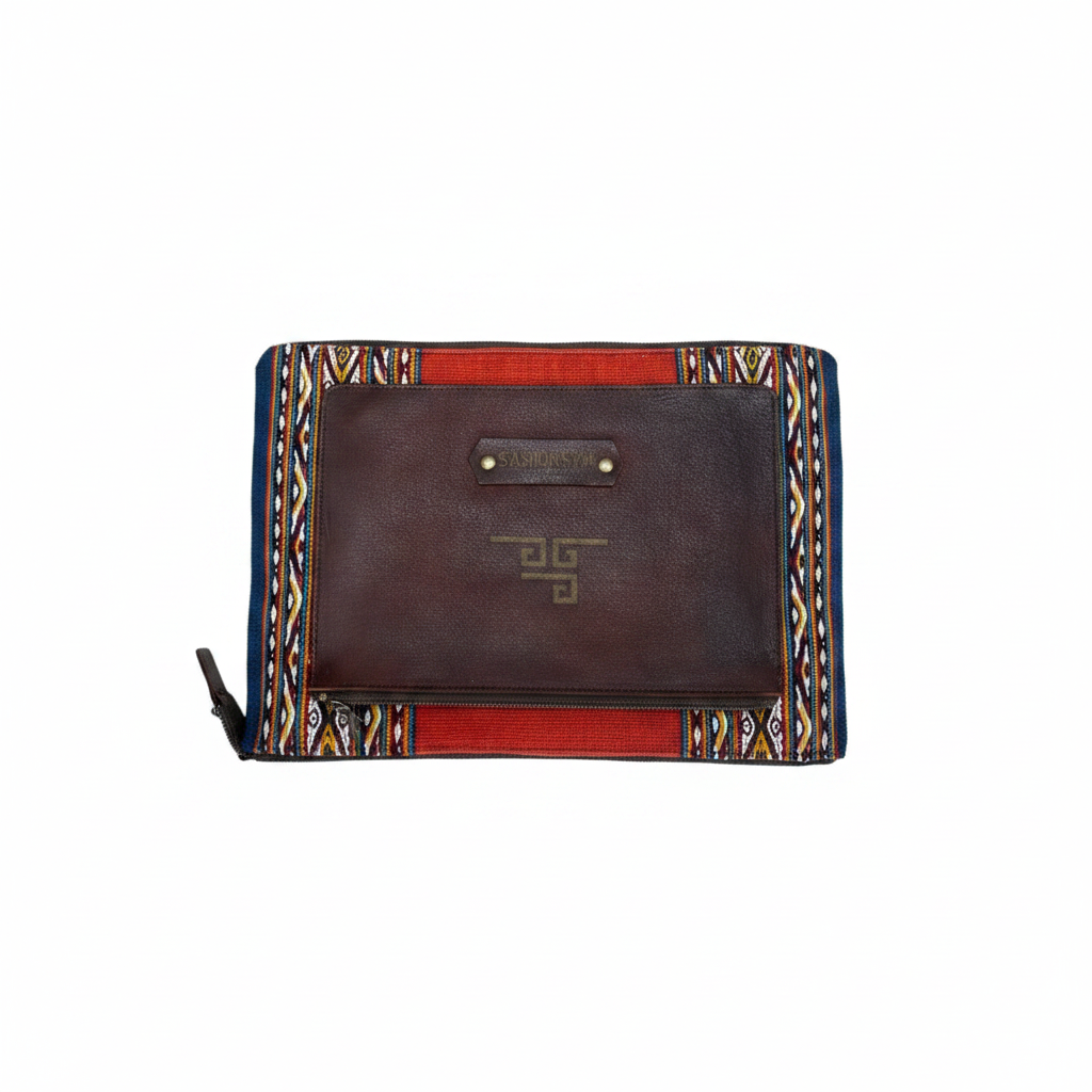 Porta Laptop MacBook Cuero Andino - Mashoness Cusco