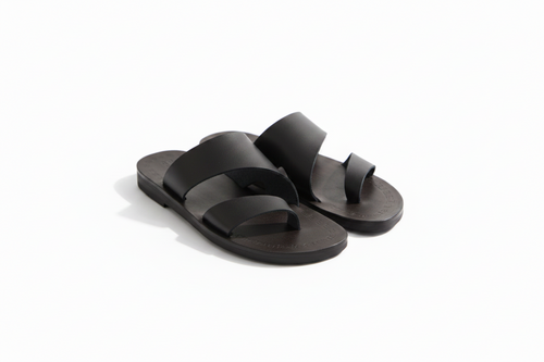 Sandalia M0012 - Negro y Marrón